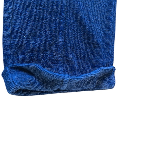 Y2K Juicy Couture Blue Jumpsuit.Terry cloth material,sleeveless,utility pockets - Picture 12 of 16